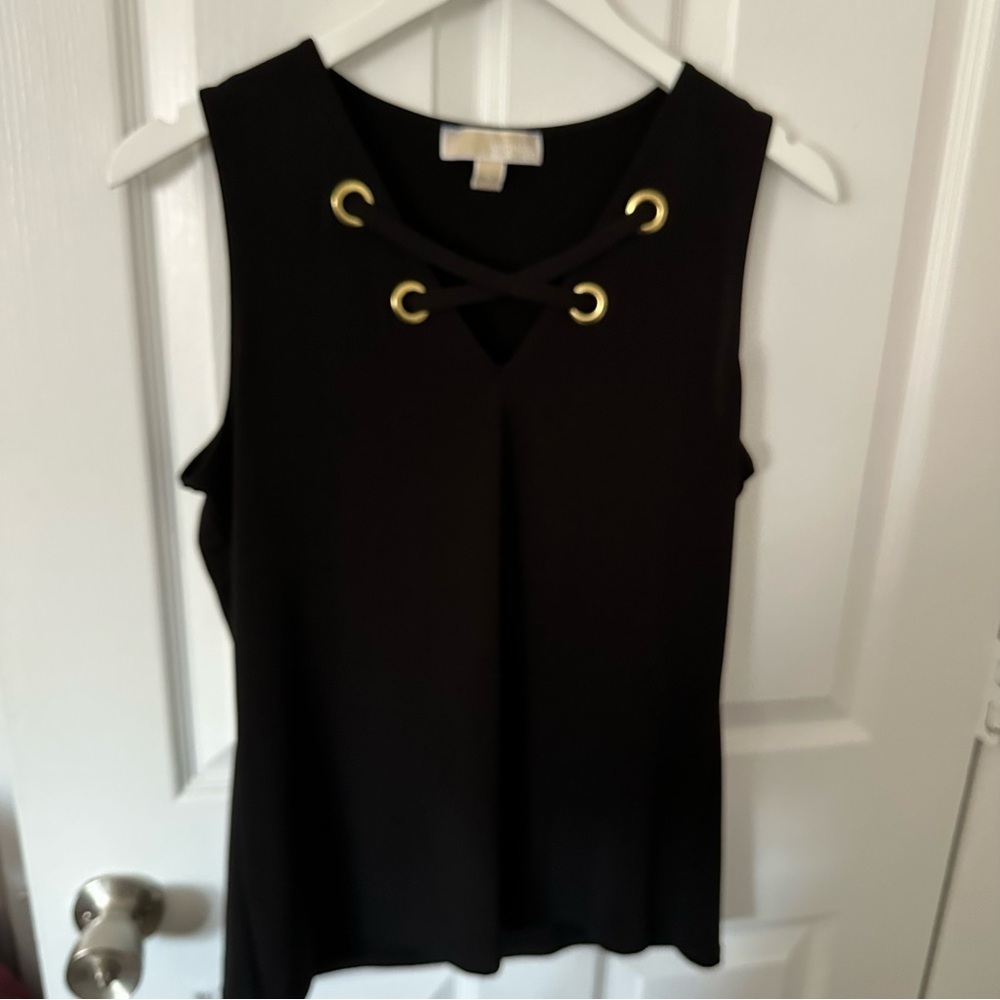 Black Michael Kors Tank Top